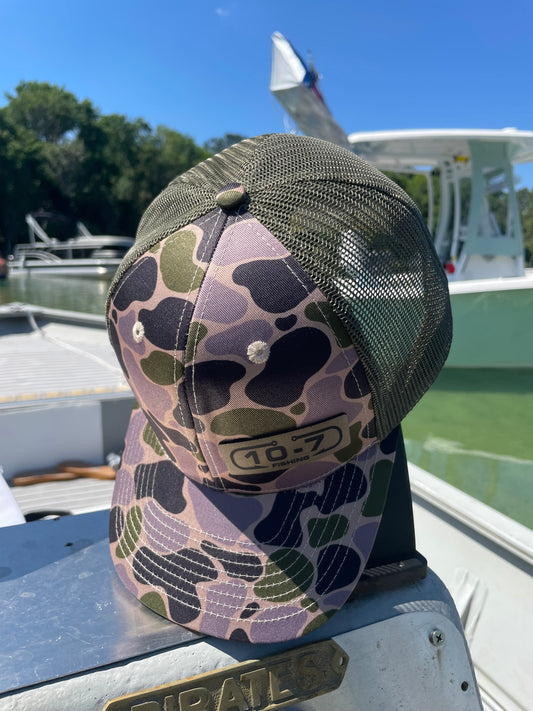 Duck camo hat