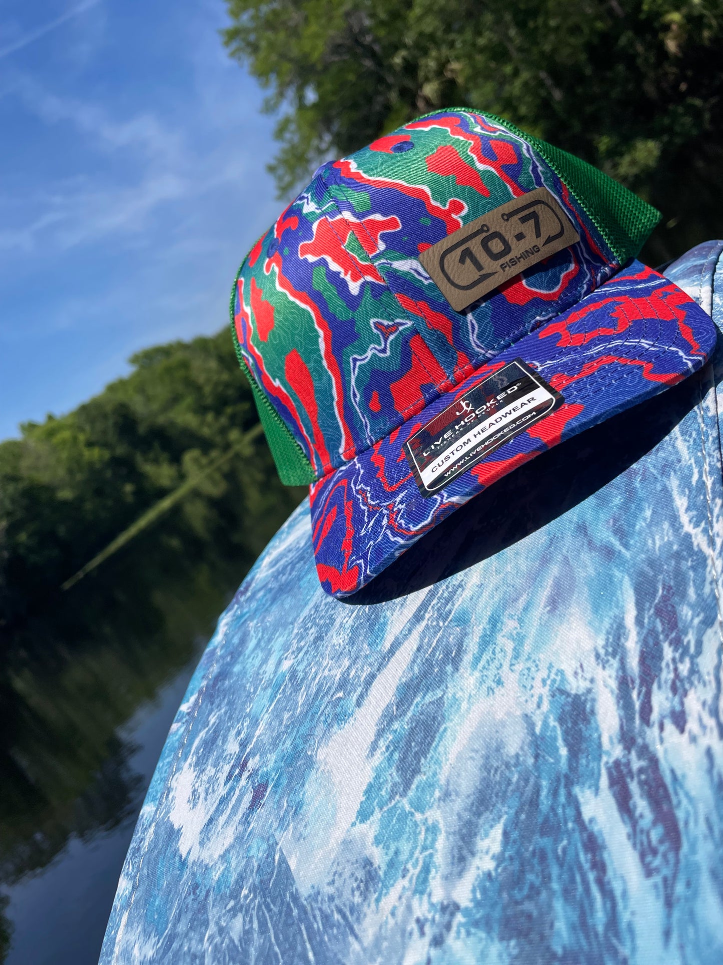 Florida Gators camo hat leather