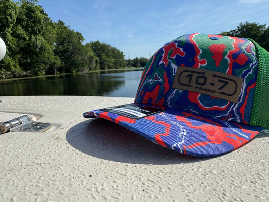 Florida Gators camo hat leather