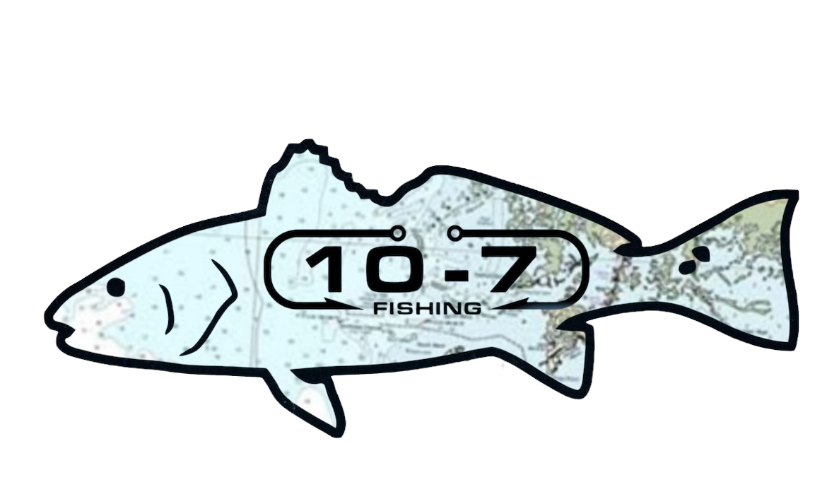 Redfish Map sticker