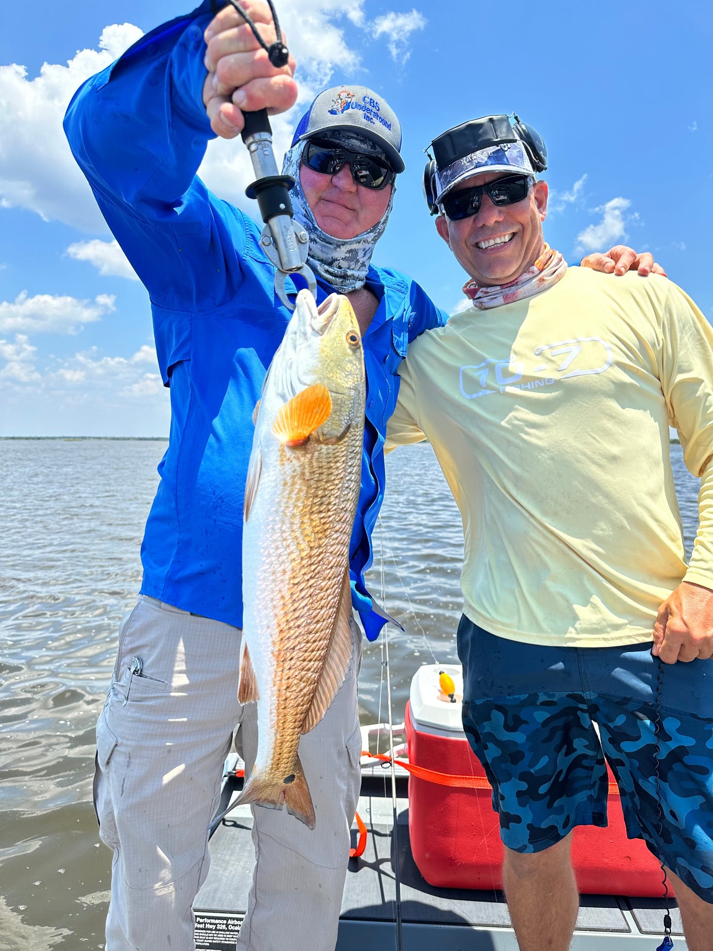 Yellow Men's fishing shirt